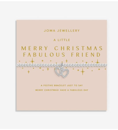 Joma Jewellery Christmas A Little 'Merry Christmas' Bracelets Collection - New Lanark Mill Shop