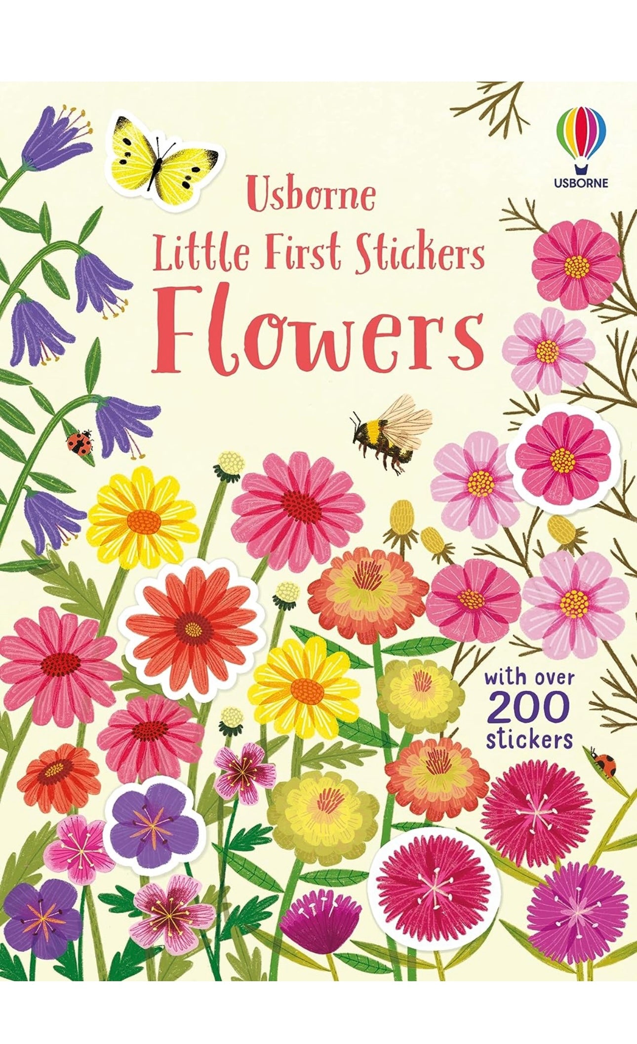 Book - Little First Stickers, Flowers