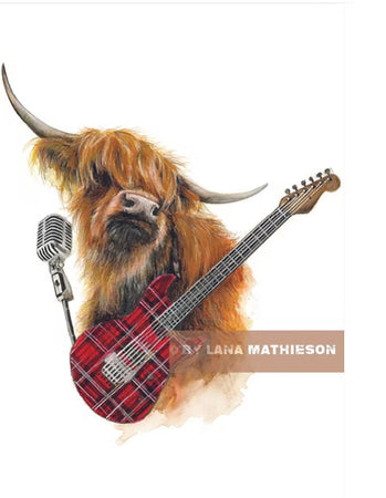 Art By Lana Mathieson Mounted A5 Print