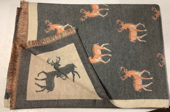 Stag Revisable Wrap/Scarf