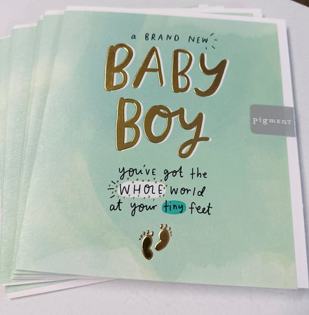 Card - A Brand New Baby Boy