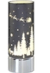 LED Tube Lamp Xmas Tree Red or Silver Large, Medium and Small