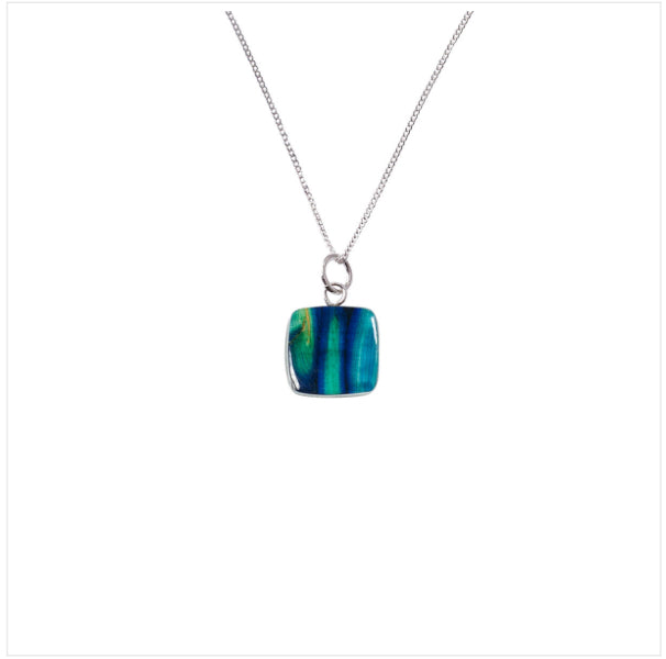 Heather gems Square Pendant