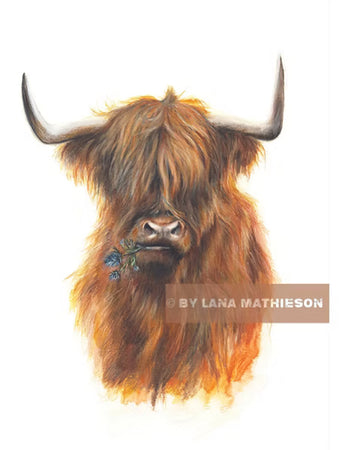 Art By Lana Mathieson Mounted A5 Print