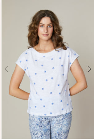 Jessica Graaf 29500-024 Boat Neck T-Shirt