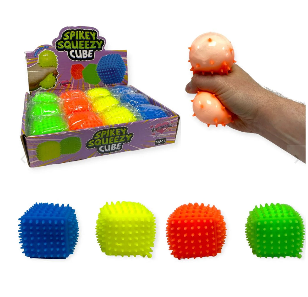 Spikey Squeezy Cube