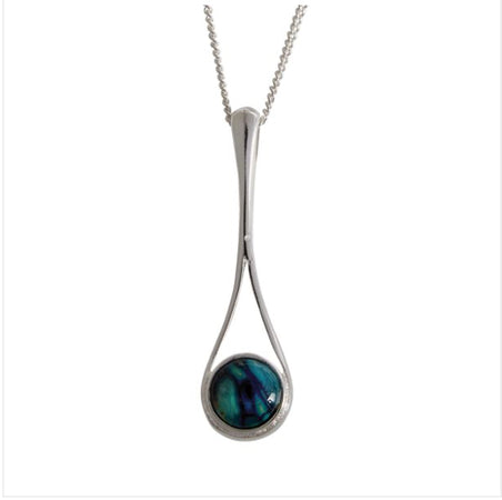 Heather Gems Braon Long Plated Pendant