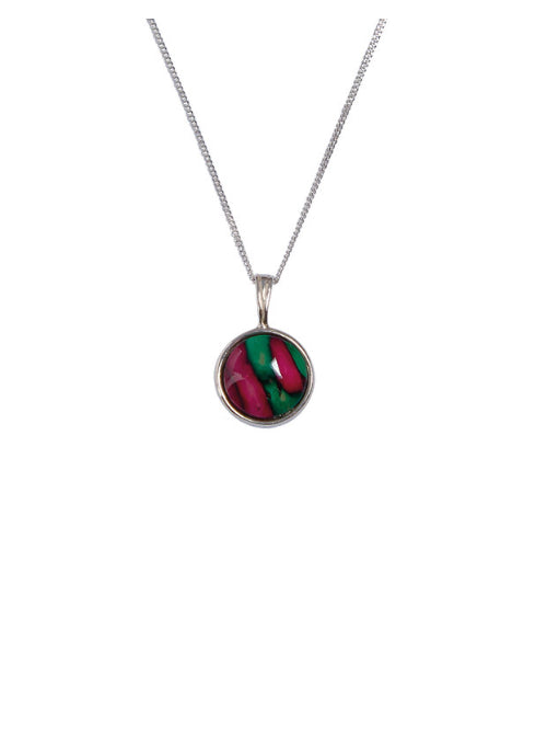 Circle Silver Pendant SP300