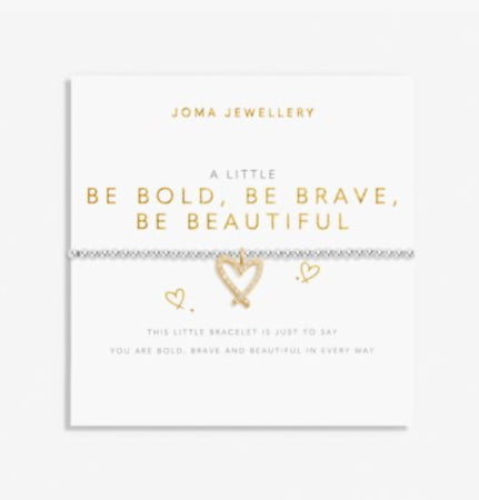Joma A Little Be Bold Be Brave Be Beautiful Bracelet