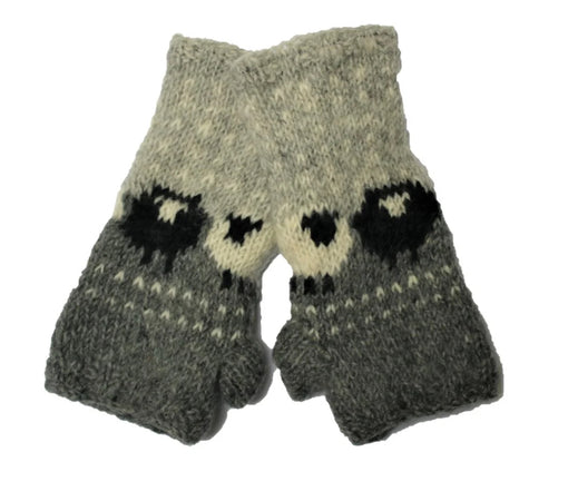 From The Source Sheep Wrist Warmers/Gloves Various Colours - New Lanark Mill Shop