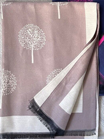 Mulberry Tree Reversible Wrap/Scarf