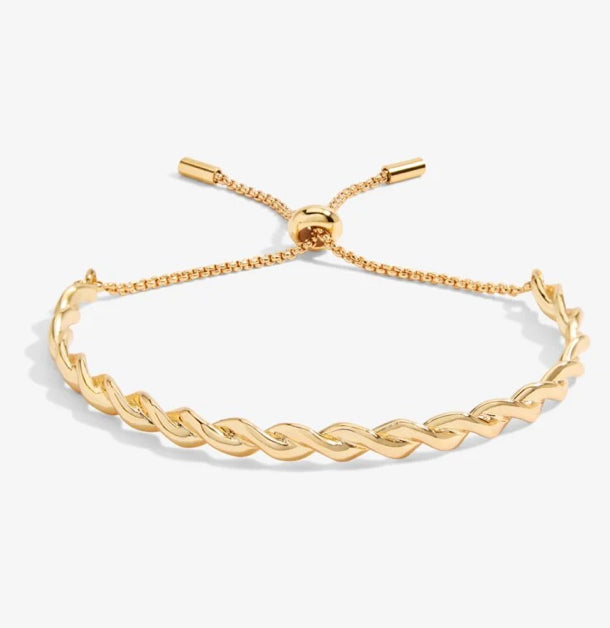 Joma Gold Rope Bar Bracelet