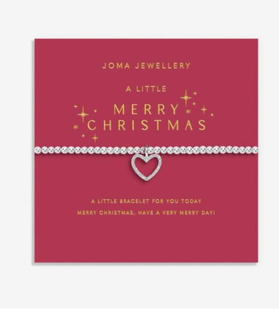 Joma Jewellery Christmas A Little 'Merry Christmas' Bracelets Collection - New Lanark Mill Shop
