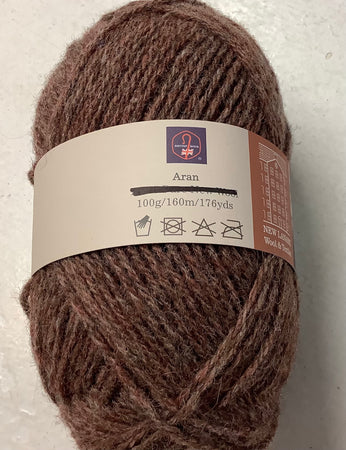 Almond Recycled Aran Yarn