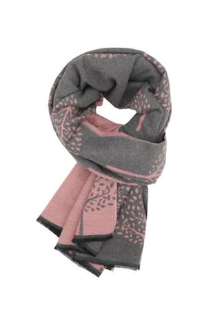 Mulberry Tree Reversible Wrap/Scarf