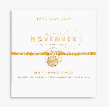 Joma November Bracelet