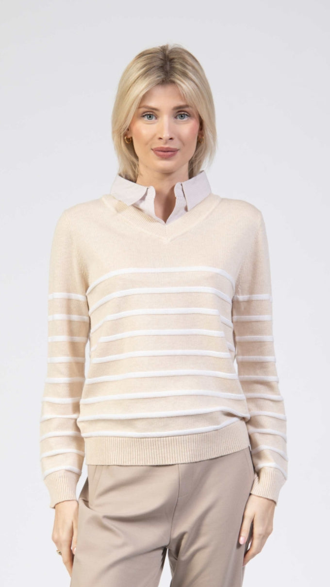 Jessica Graaf A/W25 30303-051 Striped Sweater
