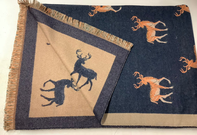 Stag Revisable Wrap/Scarf