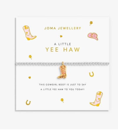 Joma Jewellery A Little Vibes 'Yeehaw' Bracelet - New Lanark Mill Shop