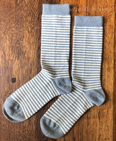 Alpaca Stripey Socks Size UK 4-7 - New Lanark Mill Shop