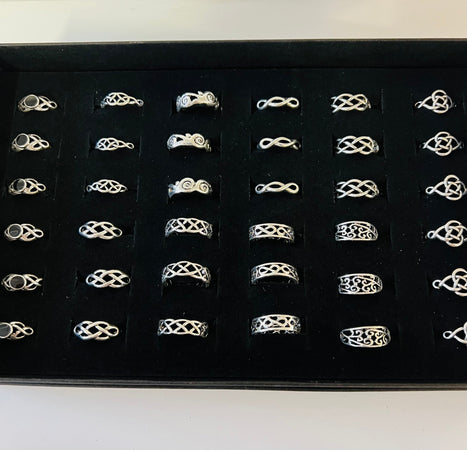 Mood & Celtic Rings  Adult/Children Sizes