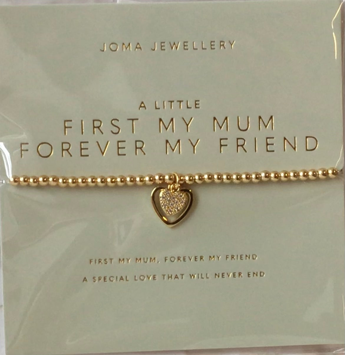 Joma Jewellery First My Mum Forever My Friend