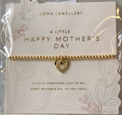 Joma Jewellery Happy Mothers Day Bracelet - New Lanark Mill Shop