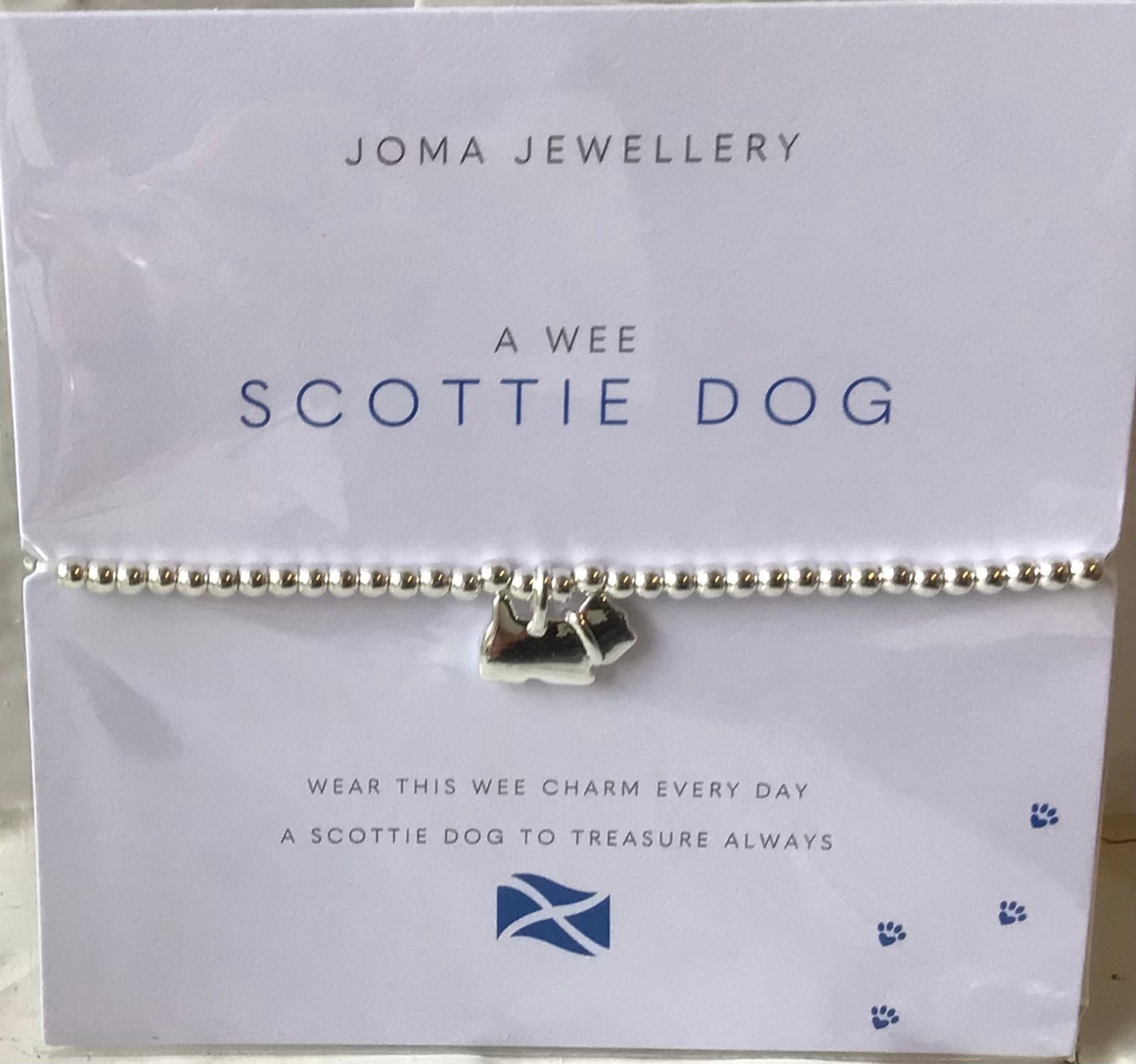 Joma Jewellery A Wee Scottie Dog bracelet