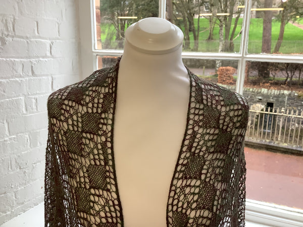 Shawl Handmade 100% Cashmere Bracken