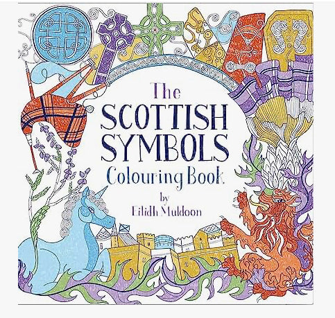 Book Scottish Symbols Colouring Book