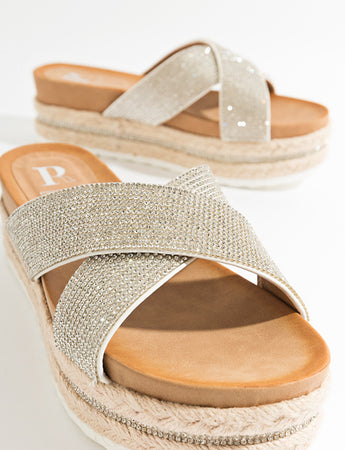 Ladies Mule Slider Sandals