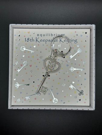 Equilibrium Keepsake Keyring - 18th