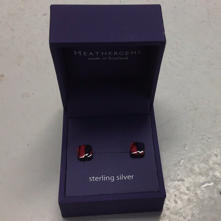 Heathergems Square Stud Earrings SE17