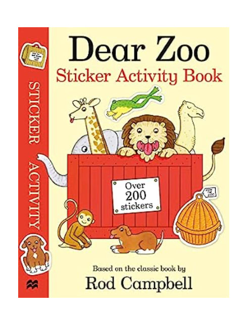 Book Dear Zoo Sticker Activity