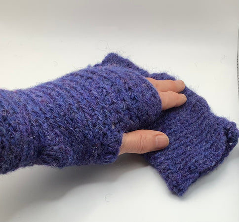 New Lanark Hand Crochet Wrist Warmers