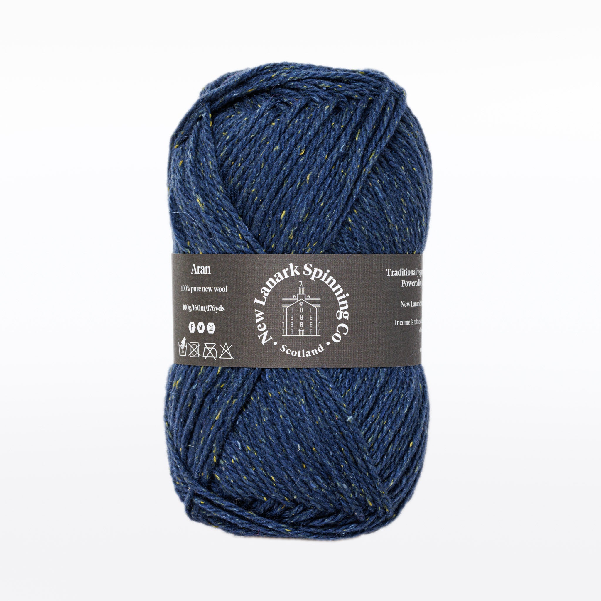 Cobalt Aran 100g Yarn