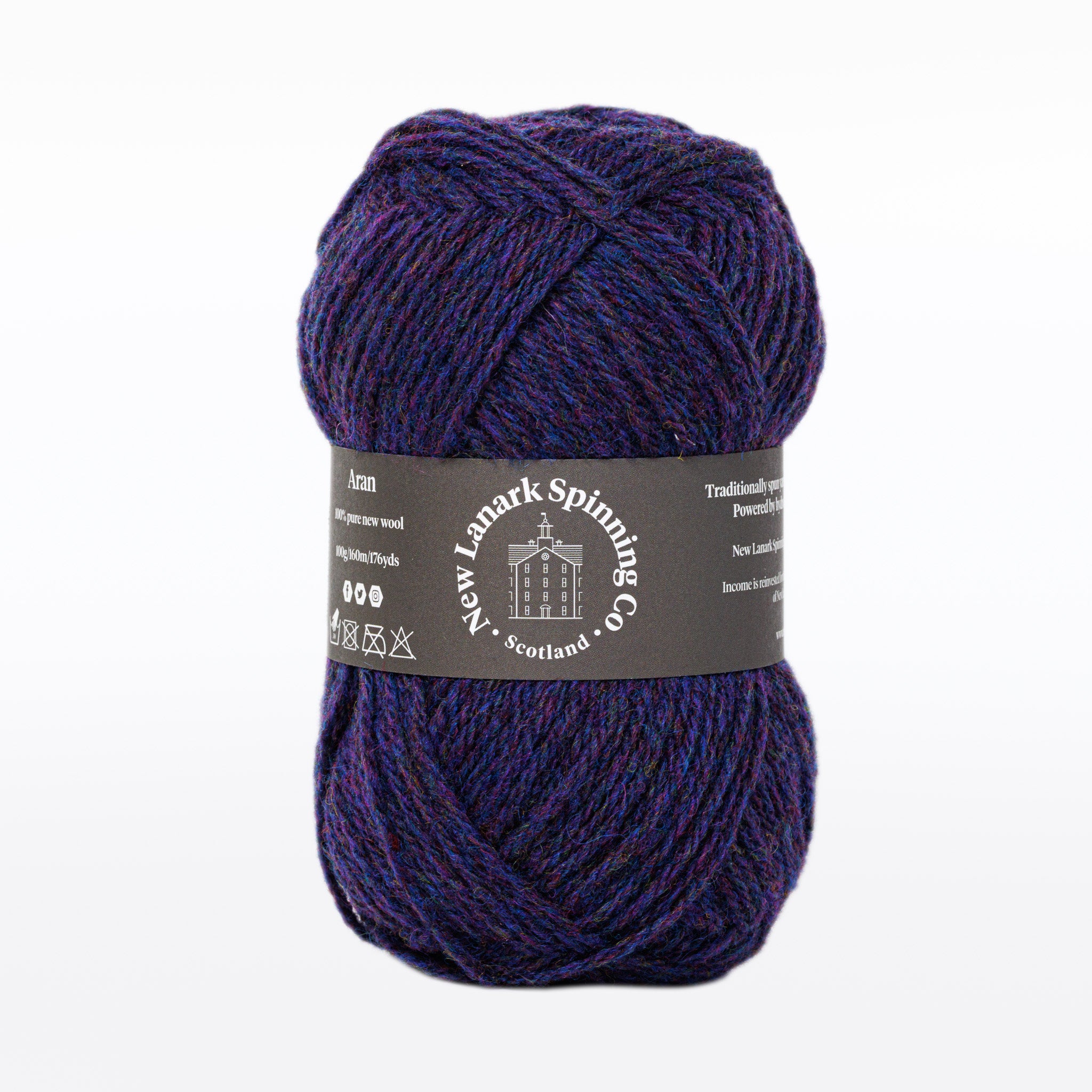 Blueberry Aran 100g Yarn
