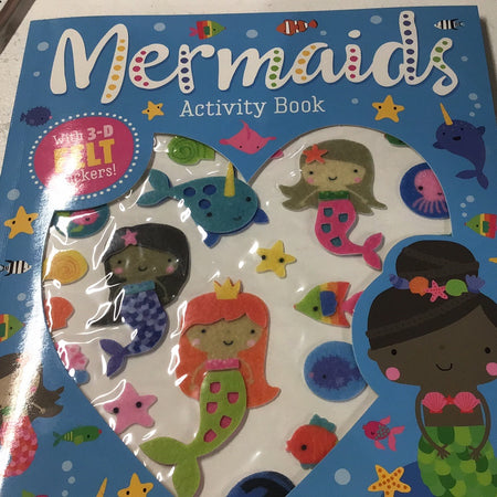 Book - Mermaids Felt Activity Book