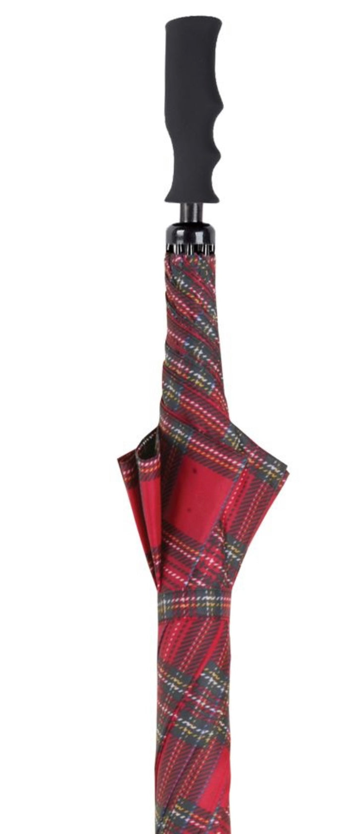 Red Tartan Golf Umbrella