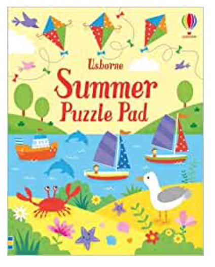 Book Usborne Summer Puzzle Pad