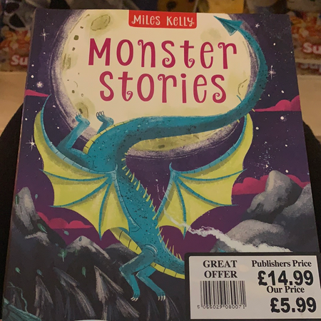 Book - Monster Stories - New Lanark Spinning Company