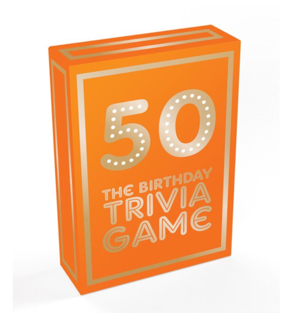 Book - The Birthday Trivia Games