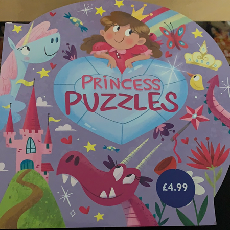 Book - Princess Puzzles - New Lanark Spinning Company