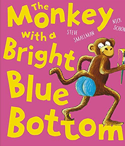 Book The Monkey with A Bright Blue Bum