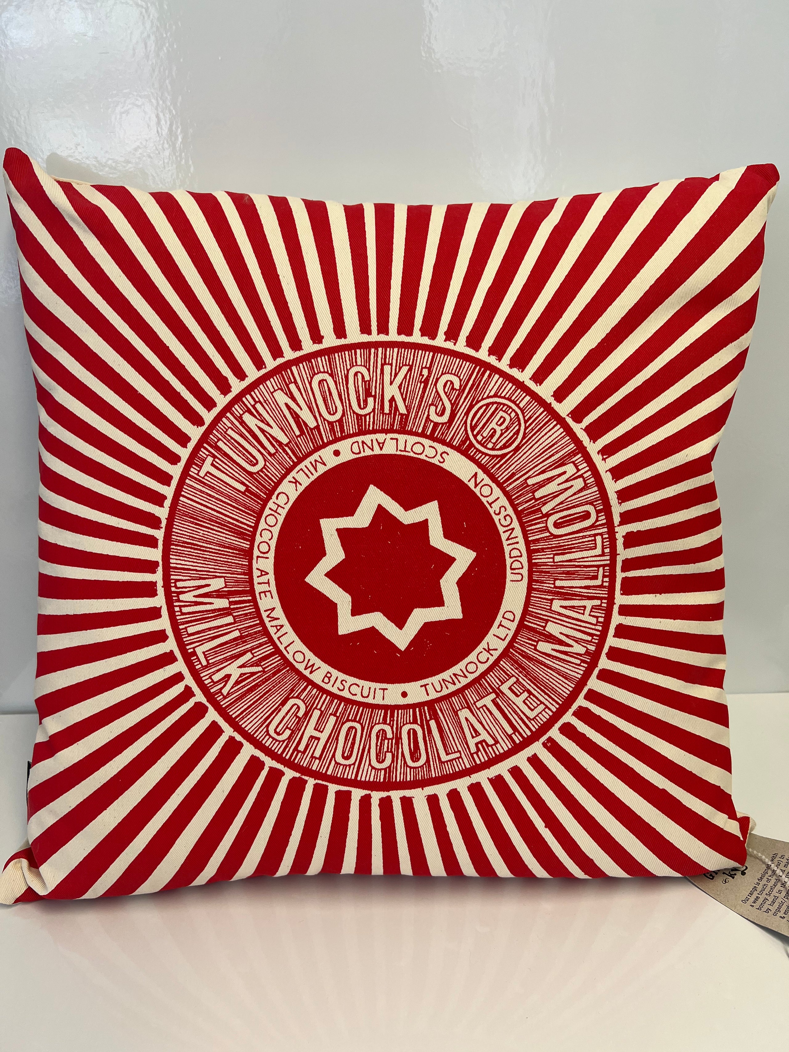 Tunnock’s Teacake Wrapper Cushion