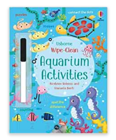 Book - Wipe Clean Aquarium Activities