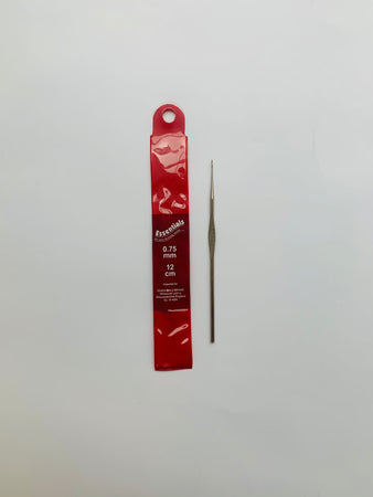 Steel Crochet Hook: 0.75mm