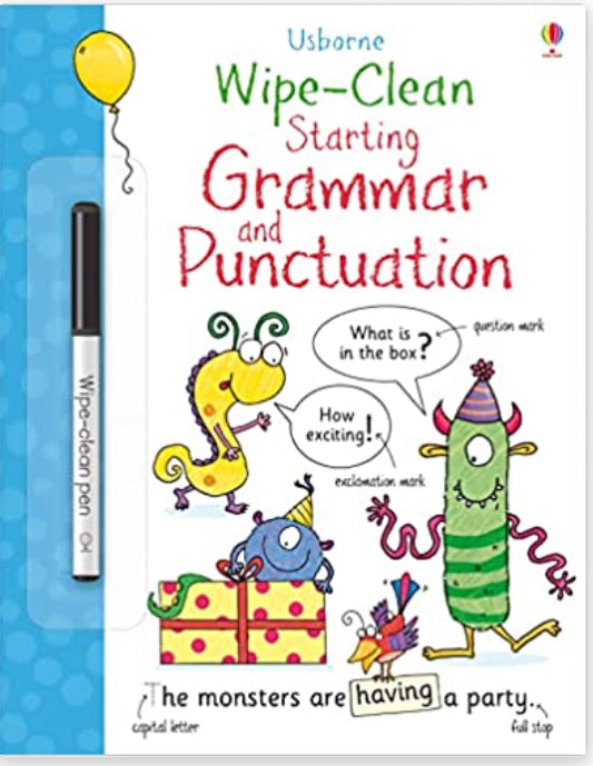 Book Wipe Clean Starting Grammar