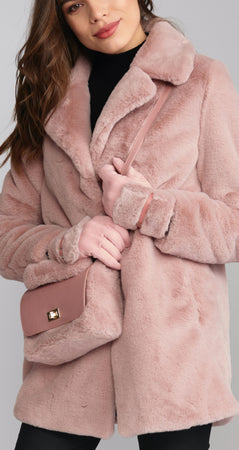 Kennedy Coat Dusty Pink