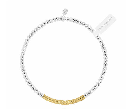 Joma Jewellery Pave Ball Bracelet